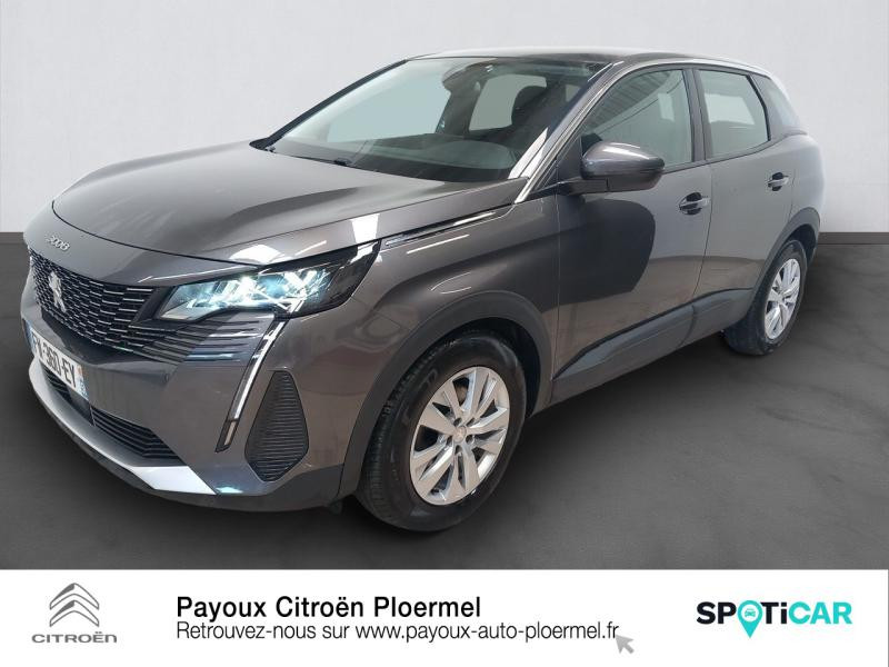 Peugeot 3008 1.5 BlueHDi 130ch S&S Active Business EAT8 Diesel Gris Artense (M) Occasion à vendre