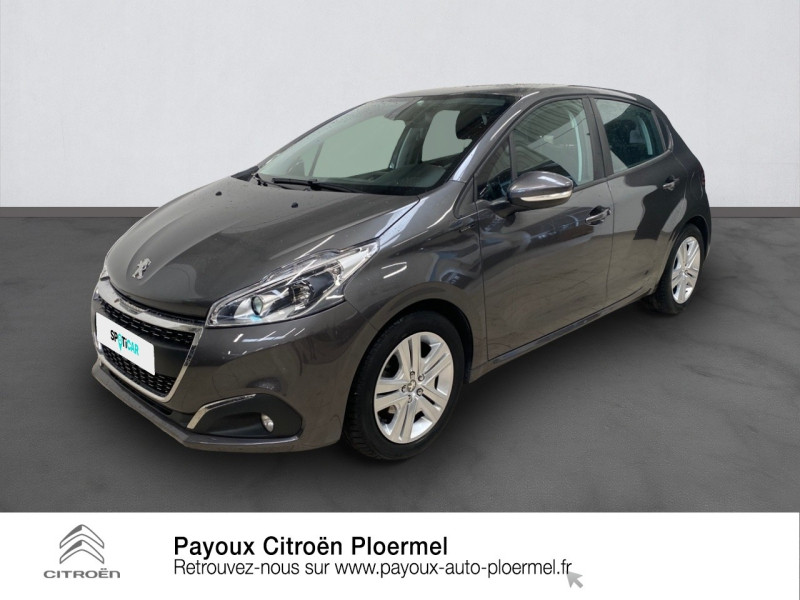 Peugeot 208 1.2 PureTech 82ch E6.c Signature 5p Essence Gris Platinium Occasion à vendre