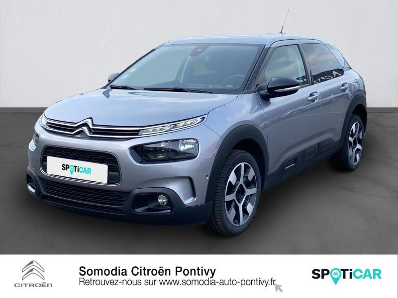 Citroen C4 Cactus BlueHDi 100ch S&S Shine E6.d-TEMP Diesel Gris Acier (M) Occasion à vendre