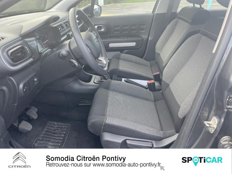 Photo 9 de l'offre de CITROEN C3 1.5 BlueHDi 100ch S&S Feel Pack E6.d à 15980€ chez Somodia - Citroën Pontivy