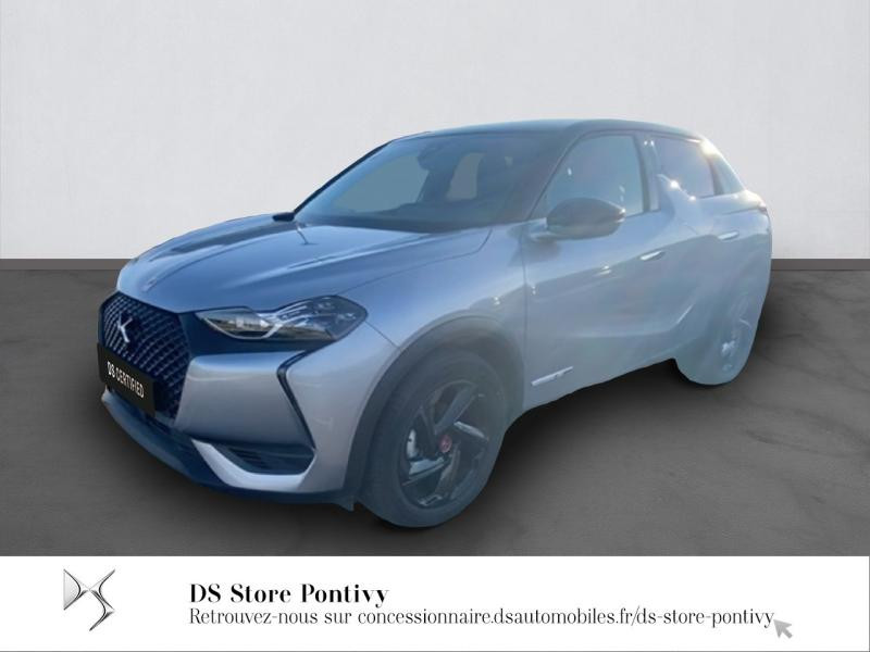 Ds DS 3 Crossback BlueHDi 100ch Performance Line Diesel Gris Artense (M) - Toit Noir Perla Nera Occasion à vendre