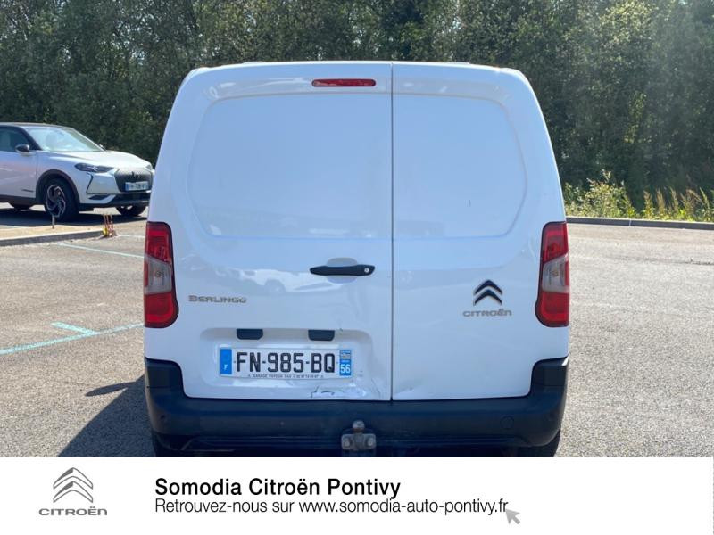 Photo 5 de l'offre de CITROEN Berlingo Van M 1000kg BlueHDi 100 S&S Worker BMV5 à 12900€ chez Somodia - Citroën Pontivy