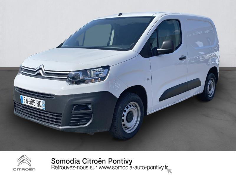 Photo 1 de l'offre de CITROEN Berlingo Van M 1000kg BlueHDi 100 S&S Worker BMV5 à 12900€ chez Somodia - Citroën Pontivy