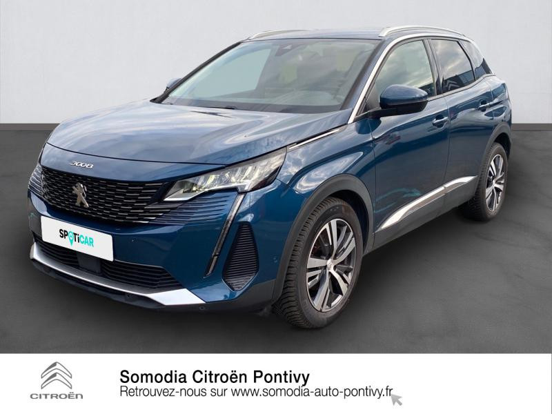 Photo 1 de l'offre de PEUGEOT 3008 1.2 PureTech 130ch S&S Allure Pack EAT8 à 24980€ chez Somodia - Citroën Pontivy
