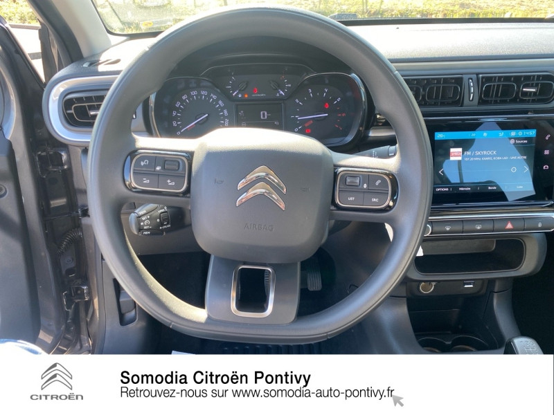 Photo 12 de l'offre de CITROEN C3 1.2 PureTech 83ch S&S Feel Pack à 14490€ chez Somodia - Citroën Pontivy