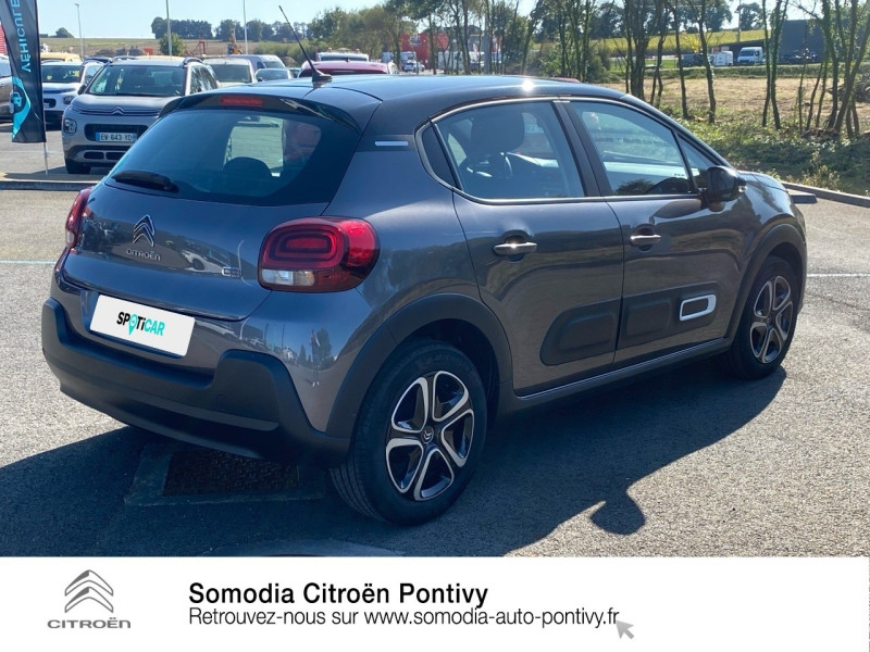 Photo 5 de l'offre de CITROEN C3 1.2 PureTech 83ch S&S Feel Pack à 14490€ chez Somodia - Citroën Pontivy