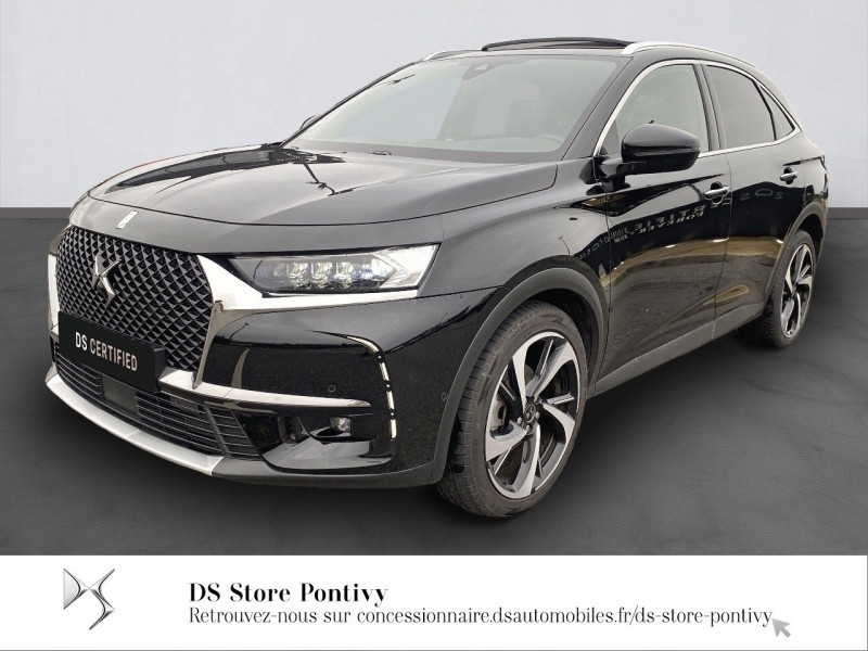 Ds DS 7 Crossback PureTech 225ch Grand Chic Automatique 12cv 125g Essence Noire Perla Nera (N) Occasion à vendre