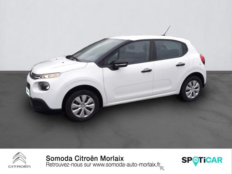 Photo 1 de l'offre de CITROEN C3 PureTech 82ch Live S&S E6.d à 12970€ chez Somoda - Citroën Morlaix