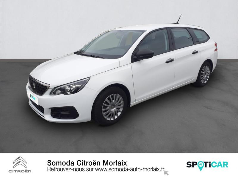 Peugeot 308 SW 1.5 BlueHDi 100ch E6.c S&S Access Diesel Blanc Banquise Occasion à vendre