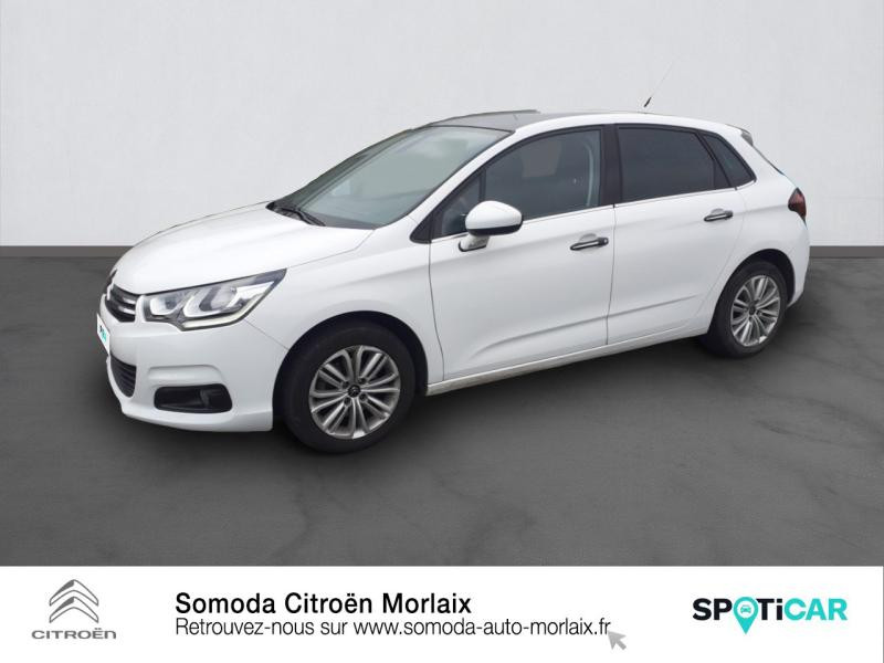 Citroen C4 BlueHDi 120ch Millenium S&S EAT6 Diesel Blanc Banquise (O) Occasion à vendre