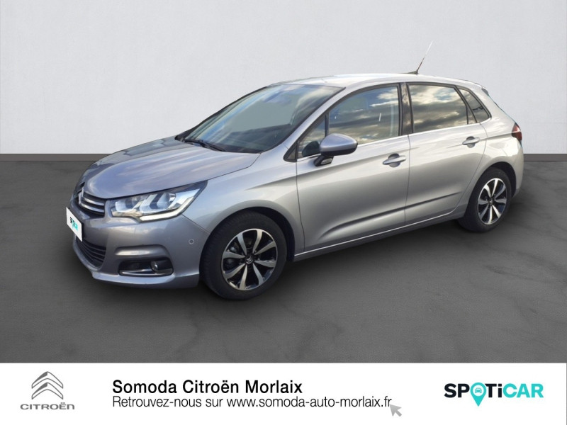 Citroen C4 BlueHDi 100ch Millenium Business S&S 86g Diesel Gris Acier (M) Occasion à vendre