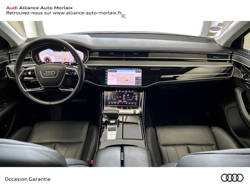 Photo 2 de l'offre de AUDI A8 55 TFSI 340ch Avus Extended quattro tiptronic 8 180g à 49890€ chez Alliance Auto – Audi Morlaix