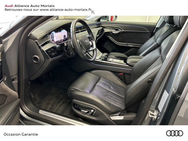 Photo 4 de l'offre de AUDI A8 55 TFSI 340ch Avus Extended quattro tiptronic 8 180g à 49890€ chez Alliance Auto – Audi Morlaix