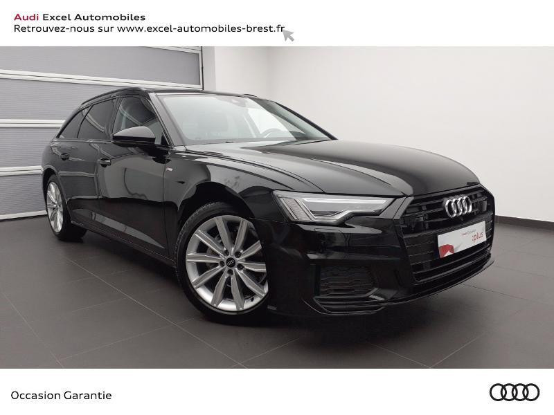 Audi A6 Avant 40 TDI 204ch Avus Extended S tronic 7 Diesel/Micro-Hybride Noir Mythic métallisé Occasion à vendre