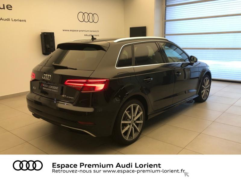 Photo 4 de l'offre de AUDI A3 Sportback 40 e-tron 204ch Design luxe S tronic 6 Euro6d-T 8cv à 32900€ chez Espace Premium – Audi Lorient