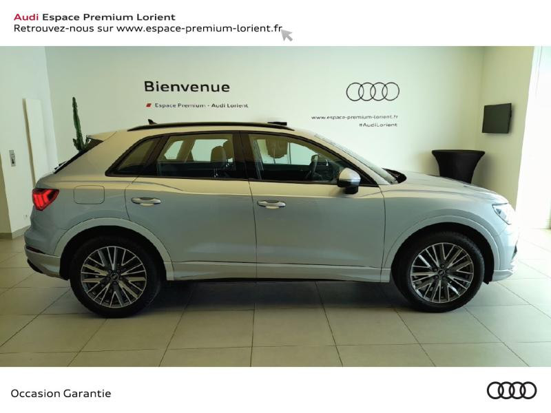 Audi Q3 35 TFSI 150ch Design Luxe S tronic 7 Essence Argent Fleuret métallisé Occasion à vendre