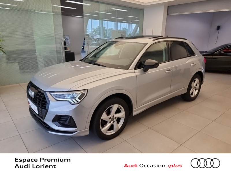 Audi Q3 35 TDI 150ch Design Luxe S tronic 7 Diesel Argent Fleuret Occasion à vendre