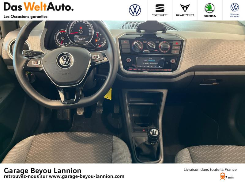 Photo 6 de l'offre de VOLKSWAGEN up! 1.0 65ch BlueMotion Technology Active 5p à 12990€ chez Garage Beyou - Volkswagen Lannion