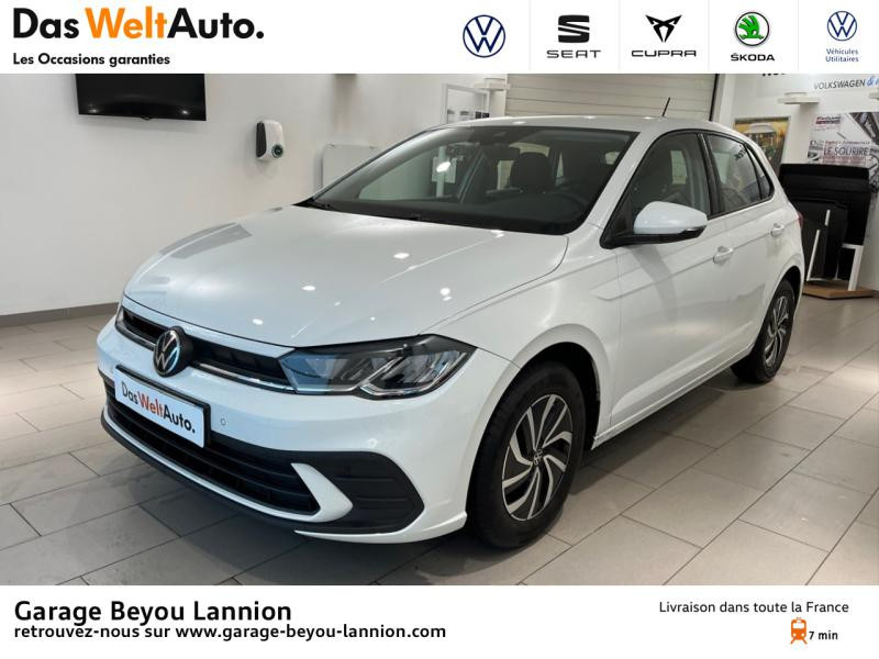 Photo 1 de l'offre de VOLKSWAGEN Polo 1.0 TSI 95ch Life à 19990€ chez Garage Beyou - Volkswagen Lannion