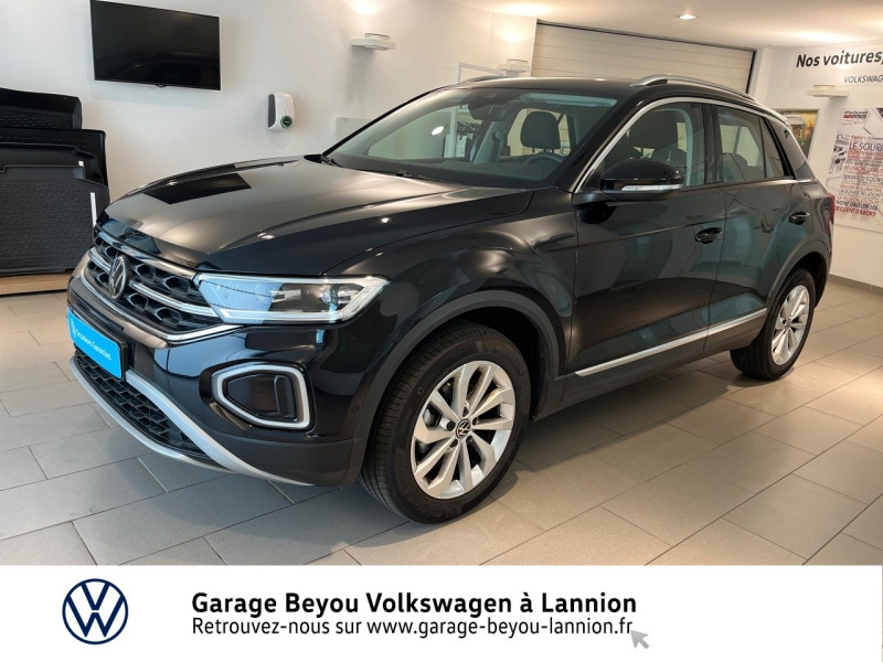 Volkswagen T-Roc 1.5 TSI EVO 150ch Style DSG7 Essence Noir Intense nacrée Occasion à vendre