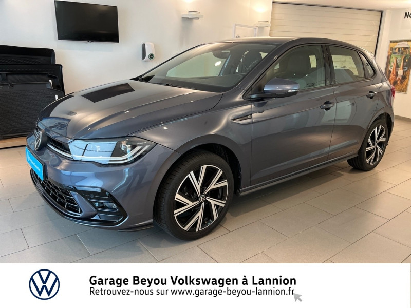 Volkswagen Polo 1.0 TSI 95ch R-Line Essence Gris Cendré métallisé Occasion à vendre