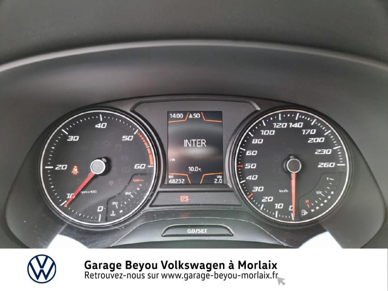 Photo 9 de l'offre de SEAT Leon 1.6 TDI 115ch Style Euro6d-T à 15490€ chez Garage Beyou - Volkswagen Morlaix