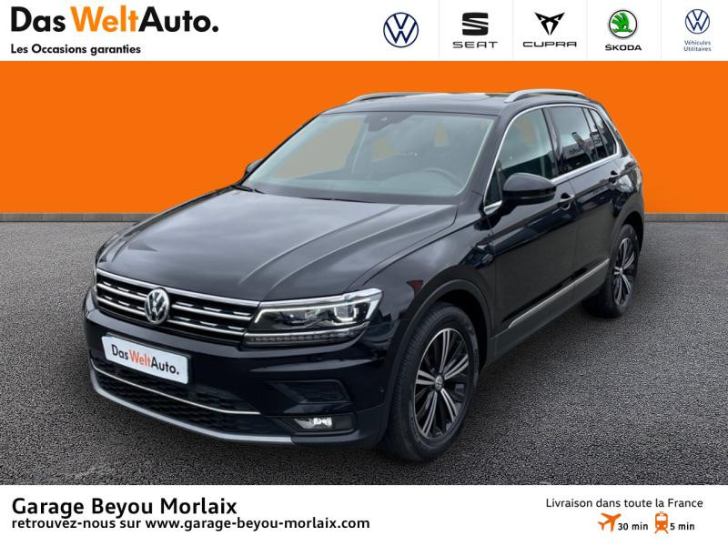 Volkswagen Tiguan 2.0 TDI 150ch Carat Exclusive DSG7 Euro6d-T Diesel Noir Intense Occasion à vendre