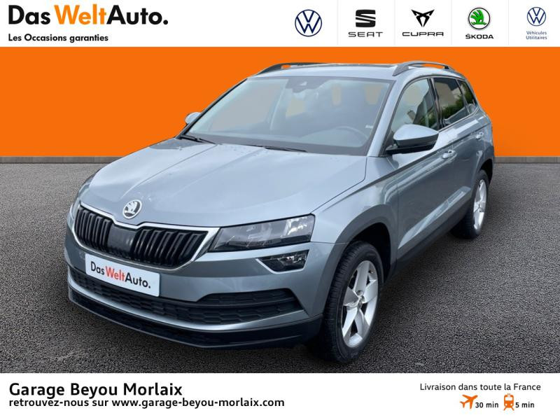 Skoda Karoq 1.6 TDI 116ch SCR Business DSG Euro6d-T Diesel Gris Business Occasion à vendre