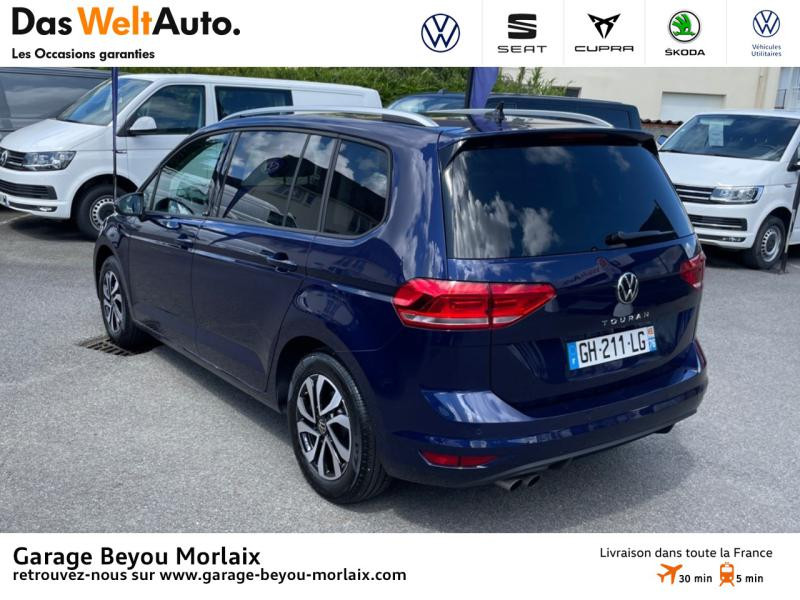 Photo 3 de l'offre de VOLKSWAGEN Touran 2.0 TDI 150ch FAP Active DSG7 7 places Euro6dT à 36990€ chez Garage Beyou - Volkswagen Morlaix