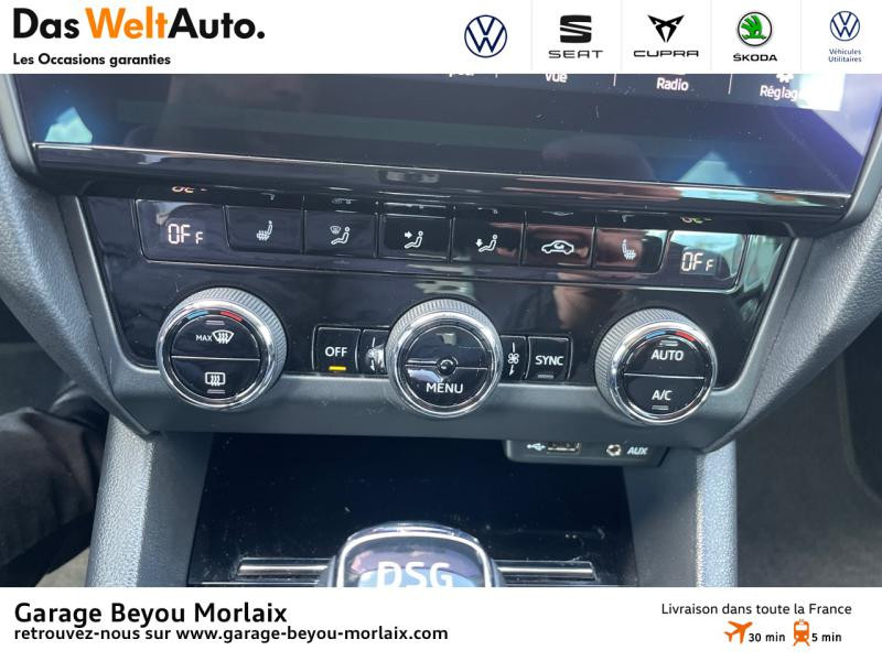 Photo 20 de l'offre de SKODA Octavia Combi 2.0 TDI 150ch CR FAP Style DSG6 à 19990€ chez Garage Beyou - Volkswagen Morlaix