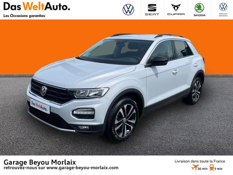 Photo 1 de l'offre de VOLKSWAGEN T-Roc 1.5 TSI EVO 150ch IQ.Drive DSG7 Euro6d-T à 24990€ chez Garage Beyou - Volkswagen Morlaix