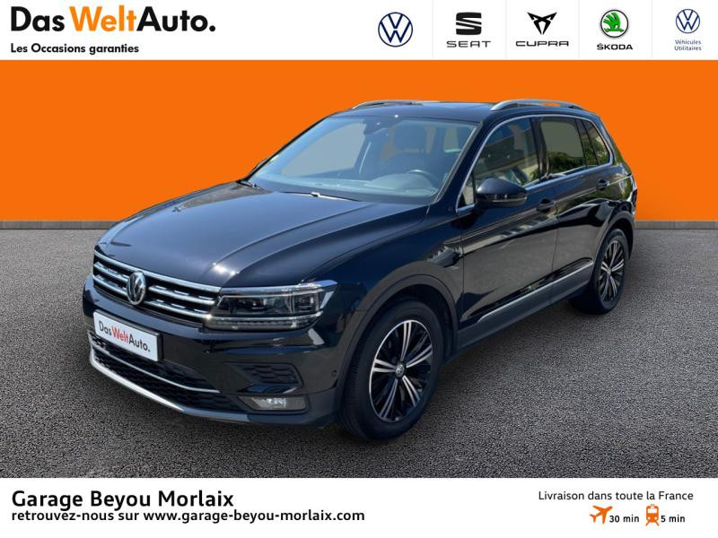 Photo 1 de l'offre de VOLKSWAGEN Tiguan 2.0 TDI 150ch Carat Exclusive DSG7 Euro6d-T à 29990€ chez Garage Beyou - Volkswagen Morlaix