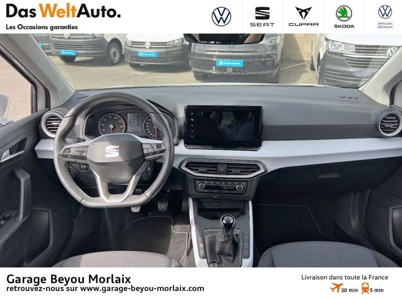 Photo 6 de l'offre de SEAT Arona 1.0 TSI 110ch Style à 16990€ chez Garage Beyou - Volkswagen Morlaix