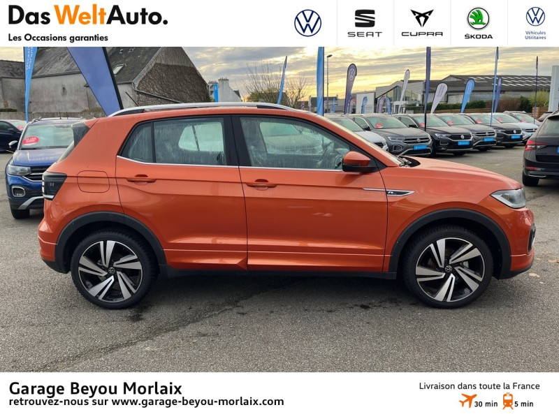 Photo 4 de l'offre de VOLKSWAGEN T-Cross 1.0 TSI 110ch R-Line Tech à 20990€ chez Garage Beyou - Volkswagen Morlaix