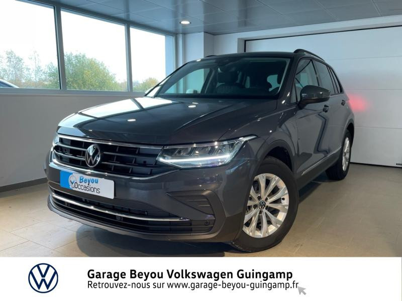 Photo 1 de l'offre de VOLKSWAGEN Tiguan 1.5 TSI 150ch Life DSG7 à 36890€ chez Garage Beyou - Volkswagen Guingamp