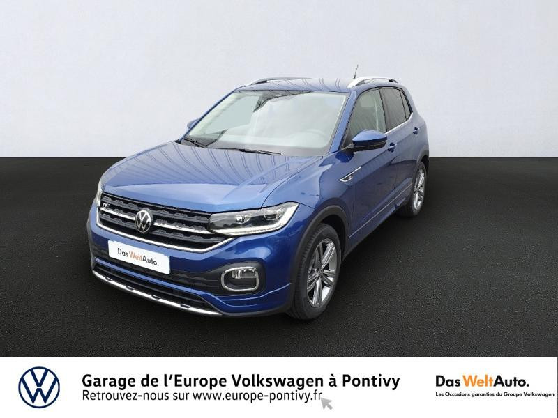 Photo 1 de l'offre de VOLKSWAGEN T-Cross 1.0 TSI 110ch R-Line à 26290€ chez Garage de L'Europe - Volkswagen Pontivy