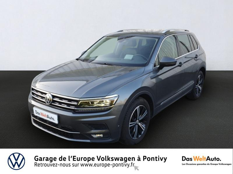 Photo 1 de l'offre de VOLKSWAGEN Tiguan 2.0 TDI 150ch Carat Exclusive DSG7 à 29490€ chez Garage de L'Europe - Volkswagen Pontivy