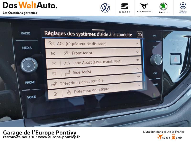 Photo 18 de l'offre de VOLKSWAGEN Taigo 1.0 TSI 110ch Style DSG7 à 28990€ chez Garage de L'Europe - Volkswagen Pontivy