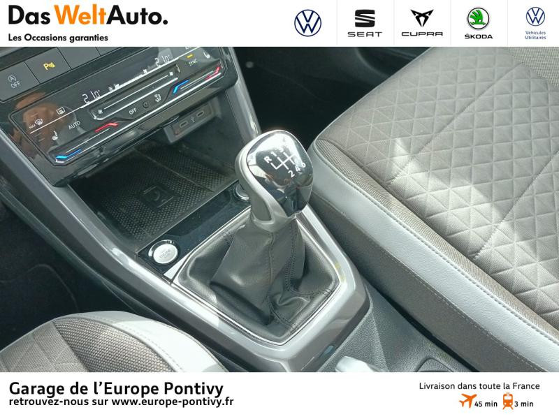 Photo 10 de l'offre de VOLKSWAGEN T-Cross 1.0 TSI 110ch Carat à 23290€ chez Garage de L'Europe - Volkswagen Pontivy