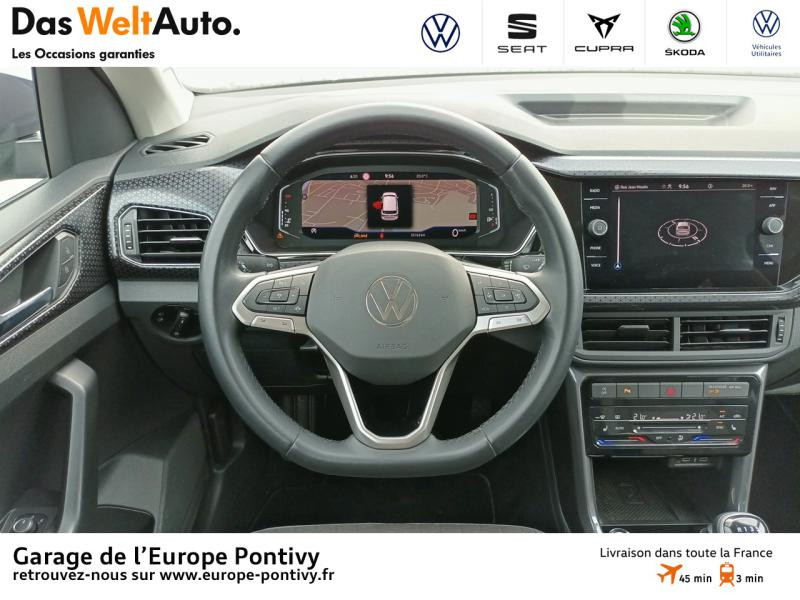 Photo 7 de l'offre de VOLKSWAGEN T-Cross 1.0 TSI 110ch Carat à 23290€ chez Garage de L'Europe - Volkswagen Pontivy