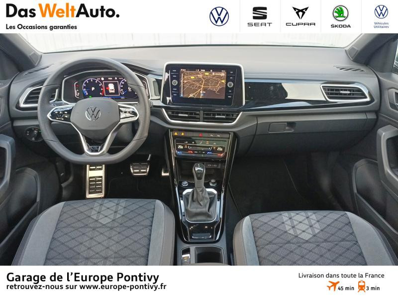 Photo 6 de l'offre de VOLKSWAGEN T-Roc 1.5 TSI EVO 150ch R-Line DSG7 à 38990€ chez Garage de L'Europe - Volkswagen Pontivy