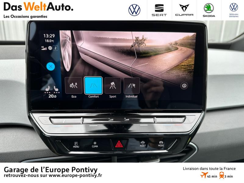 Photo 19 de l'offre de VOLKSWAGEN ID.3 58 kWh - 204ch Pro Performance Active à 37990€ chez Garage de L'Europe - Volkswagen Pontivy
