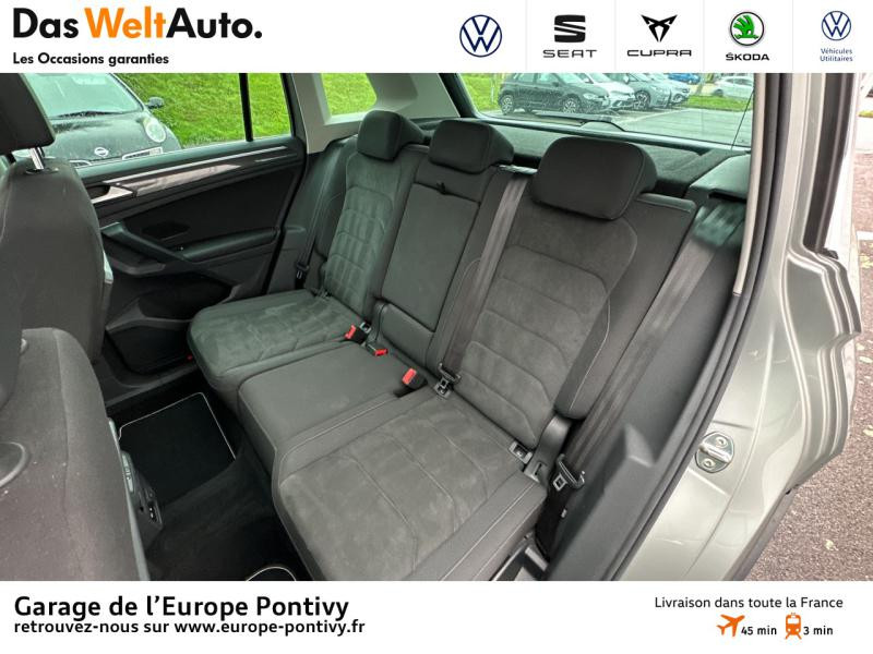 Photo 11 de l'offre de VOLKSWAGEN Tiguan 2.0 TDI 150ch Carat DSG7 Euro6d-T à 26990€ chez Garage de L'Europe - Volkswagen Pontivy
