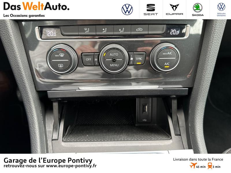 Photo 18 de l'offre de VOLKSWAGEN Golf 1.6 TDI 115ch FAP Confortline Business Euro6d-T 5p à 17990€ chez Garage de L'Europe - Volkswagen Pontivy