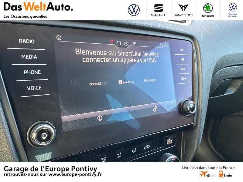 Photo 18 de l'offre de SKODA Octavia Combi 1.6 TDI 116ch SCR Business Euro6d-T à 16990€ chez Garage de L'Europe - Volkswagen Pontivy