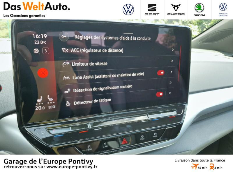 Photo 17 de l'offre de VOLKSWAGEN ID.5 77 kWh - 204ch Pro Performance à 57190€ chez Garage de L'Europe - Volkswagen Pontivy