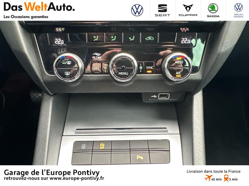 Photo 15 de l'offre de SKODA Octavia Combi 1.6 TDI 116ch SCR Business Euro6d-T à 17390€ chez Garage de L'Europe - Volkswagen Pontivy