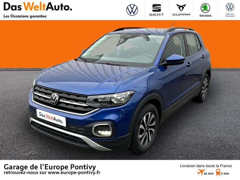 Photo 1 de l'offre de VOLKSWAGEN T-Cross 1.0 TSI 95ch Active à 20490€ chez Garage de L'Europe - Volkswagen Pontivy