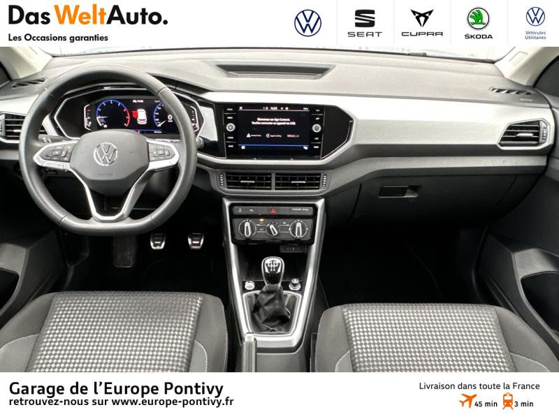 Photo 6 de l'offre de VOLKSWAGEN T-Cross 1.0 TSI 95ch Active à 20490€ chez Garage de L'Europe - Volkswagen Pontivy