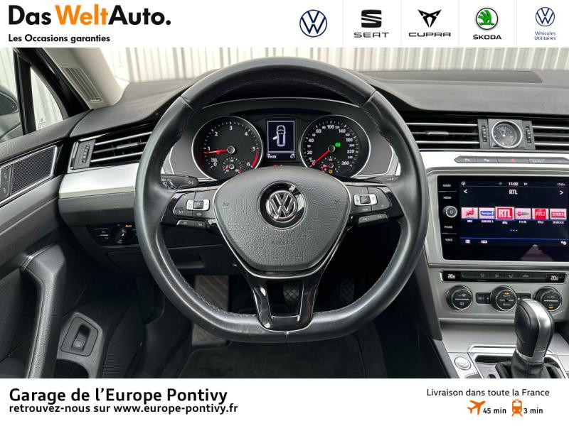 Photo 7 de l'offre de VOLKSWAGEN Passat SW 1.6 TDI 120ch Business DSG7 à 20890€ chez Garage de L'Europe - Volkswagen Pontivy